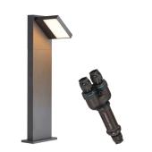 beepitett led vizallo kulteri kerti antracit alacsony aluminium allolampa kulteri lampa kertvilagitas allithato feny autobeallo jarda.jpg